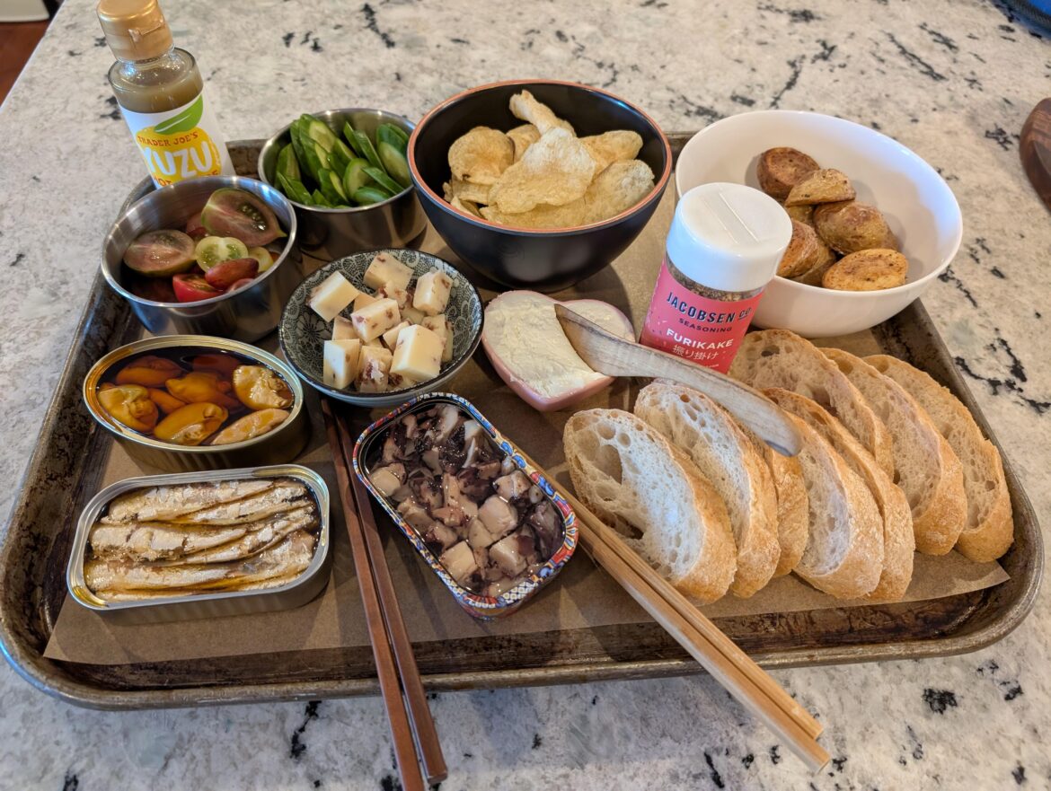 Tinned Fish Dinner Spread