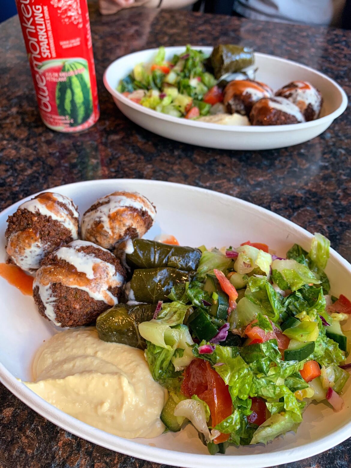 Falafel fundraiser for Gæza