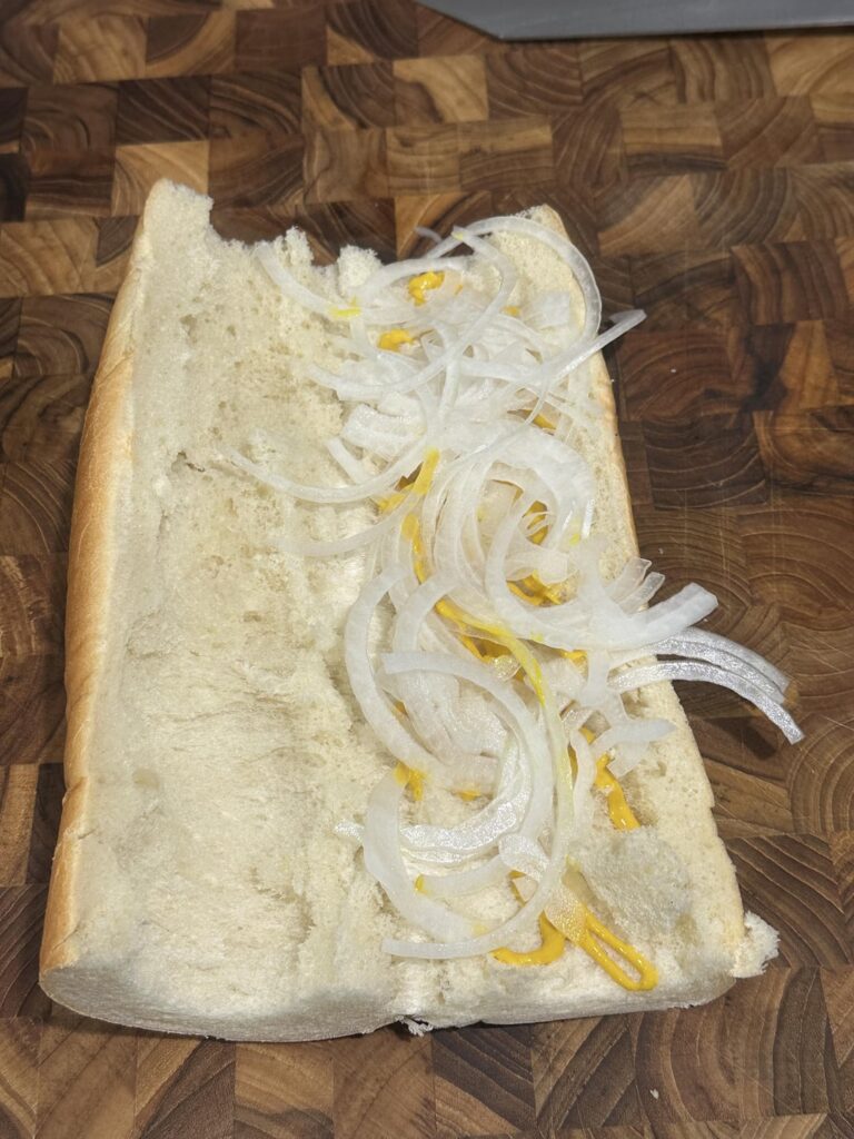 bro saw me onioning my sandwich and said “ugh”