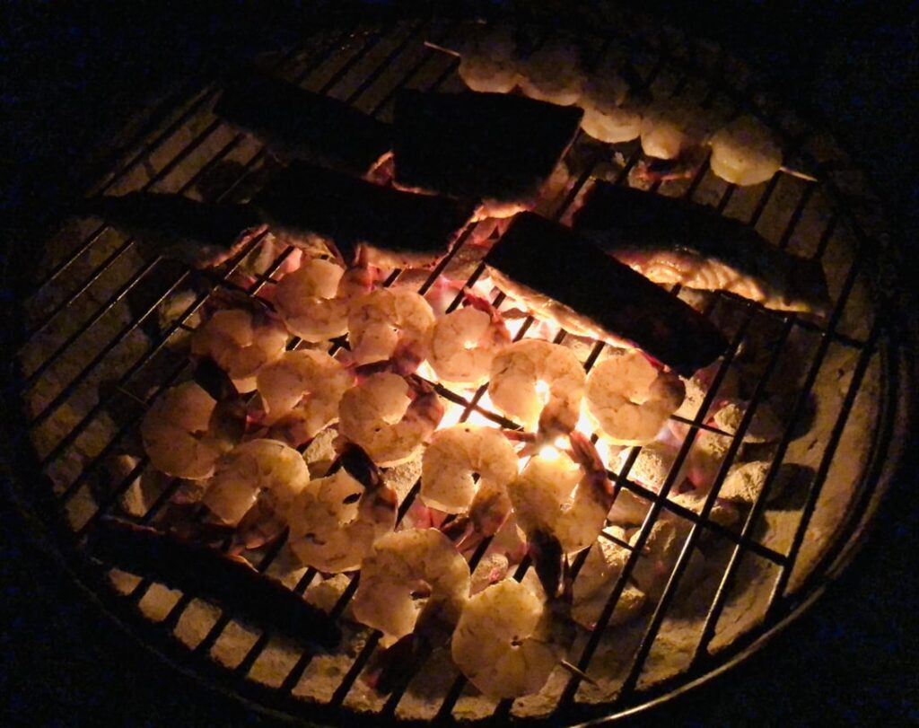 My Wife’s amazing BBQ Salmon.