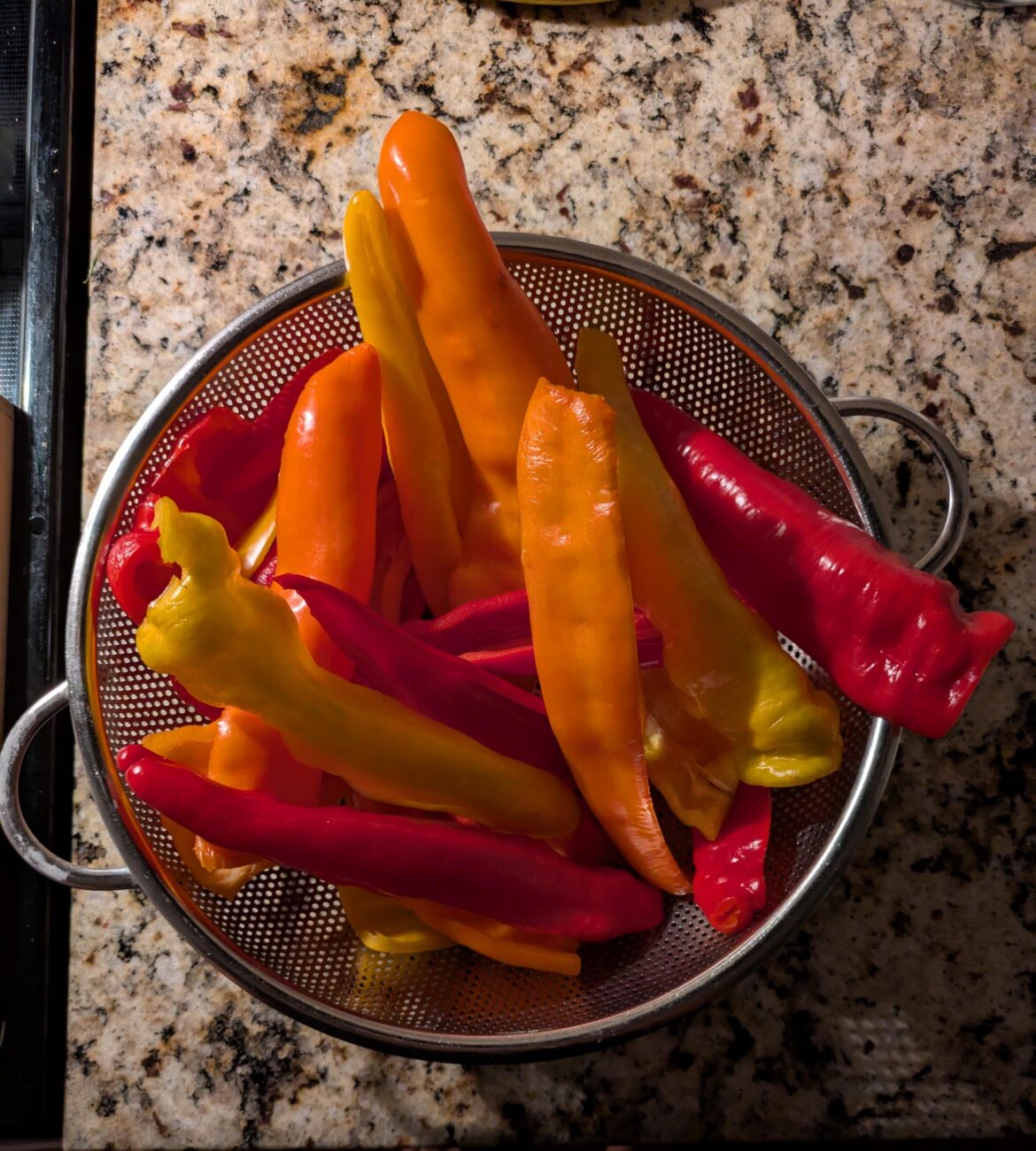 Getting ready to make low fat romesco