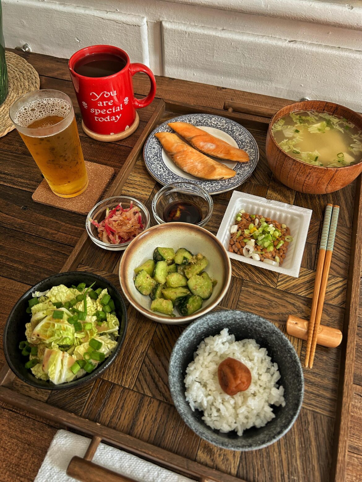 Big breakfast set at home! Enjoy your Friday!