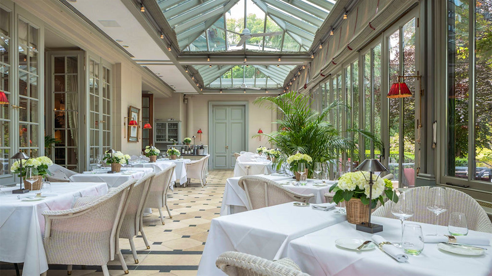 The solarium of Wintergarten in Baden-Baden, Germany