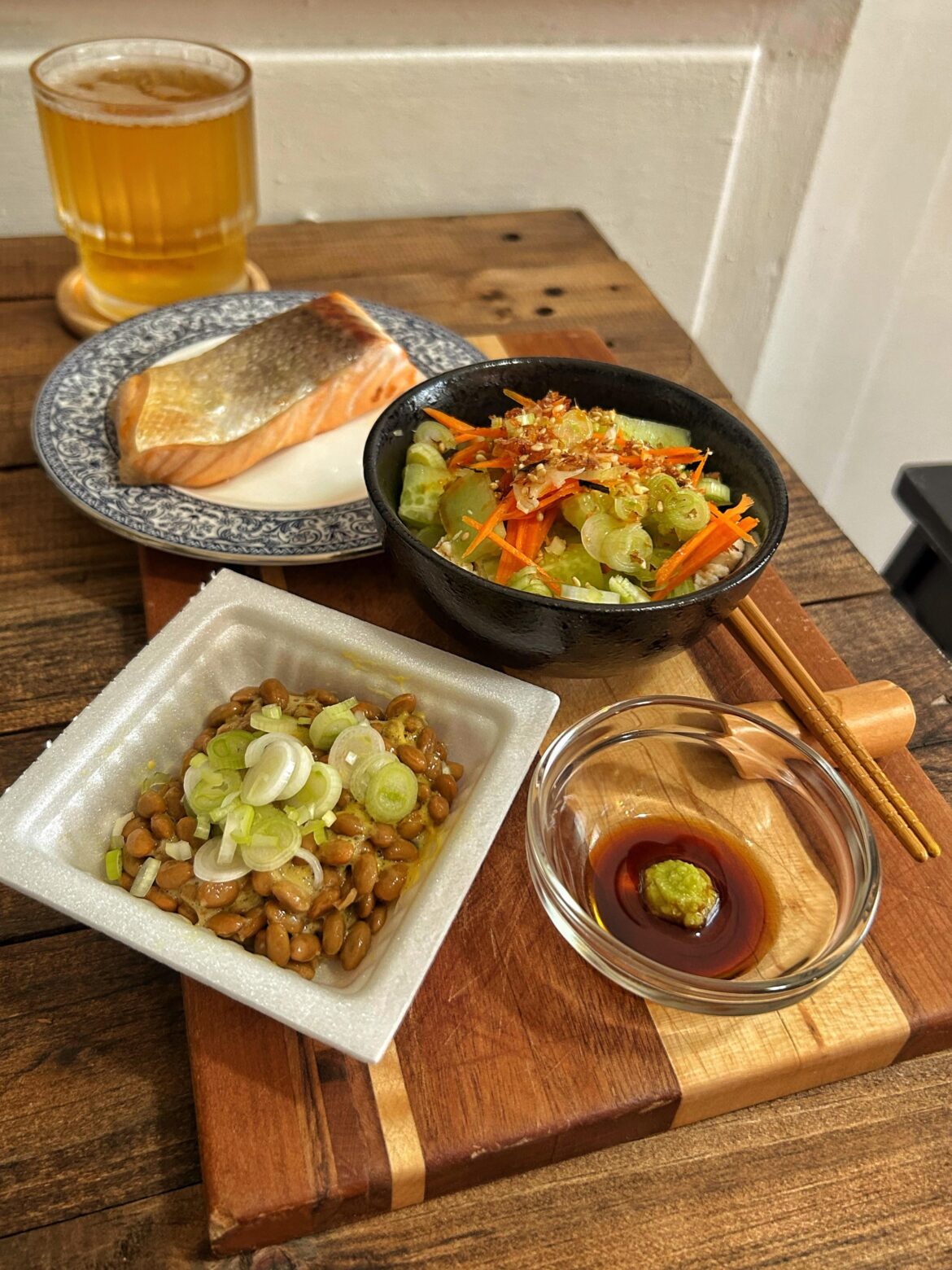 Low-carb breakfast set 😭