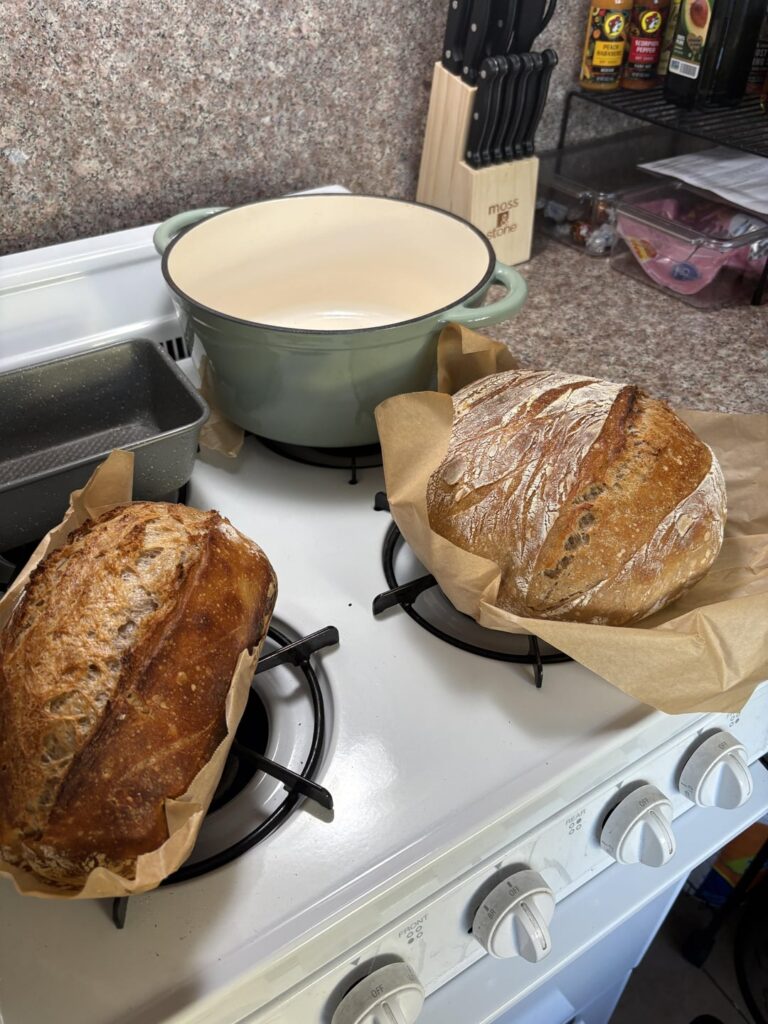 First time that both my loaves came out good! Thank you to everyone for your advice it really helped.
