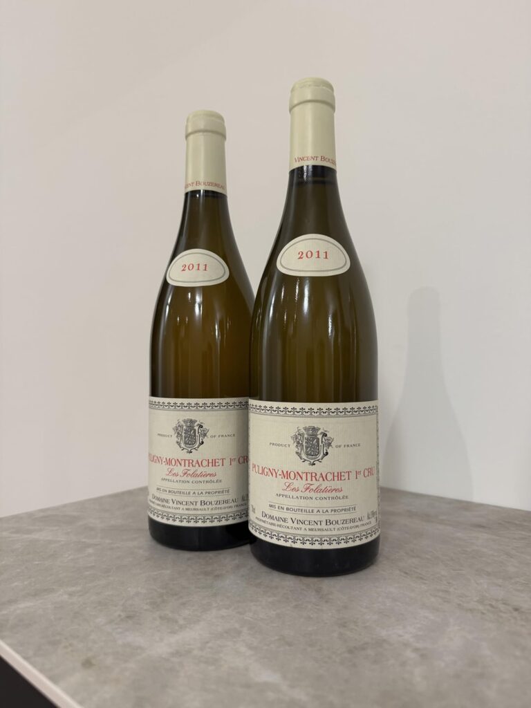 2011 Domaine Vincent Bouzereau Puligny-Montrachet 1er Cru Les Folatières