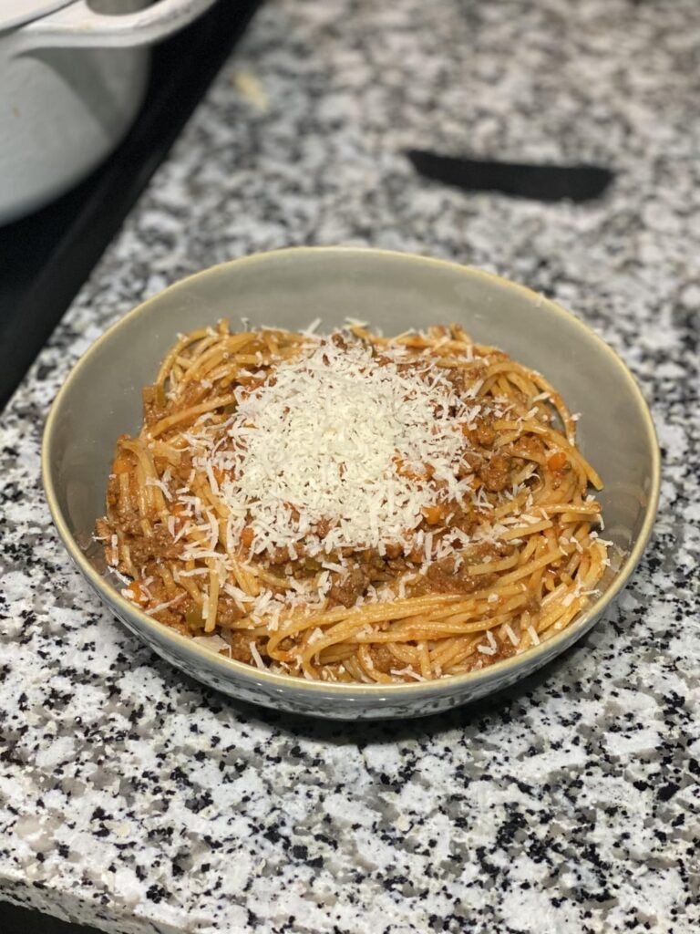 Spaghetti bolognese