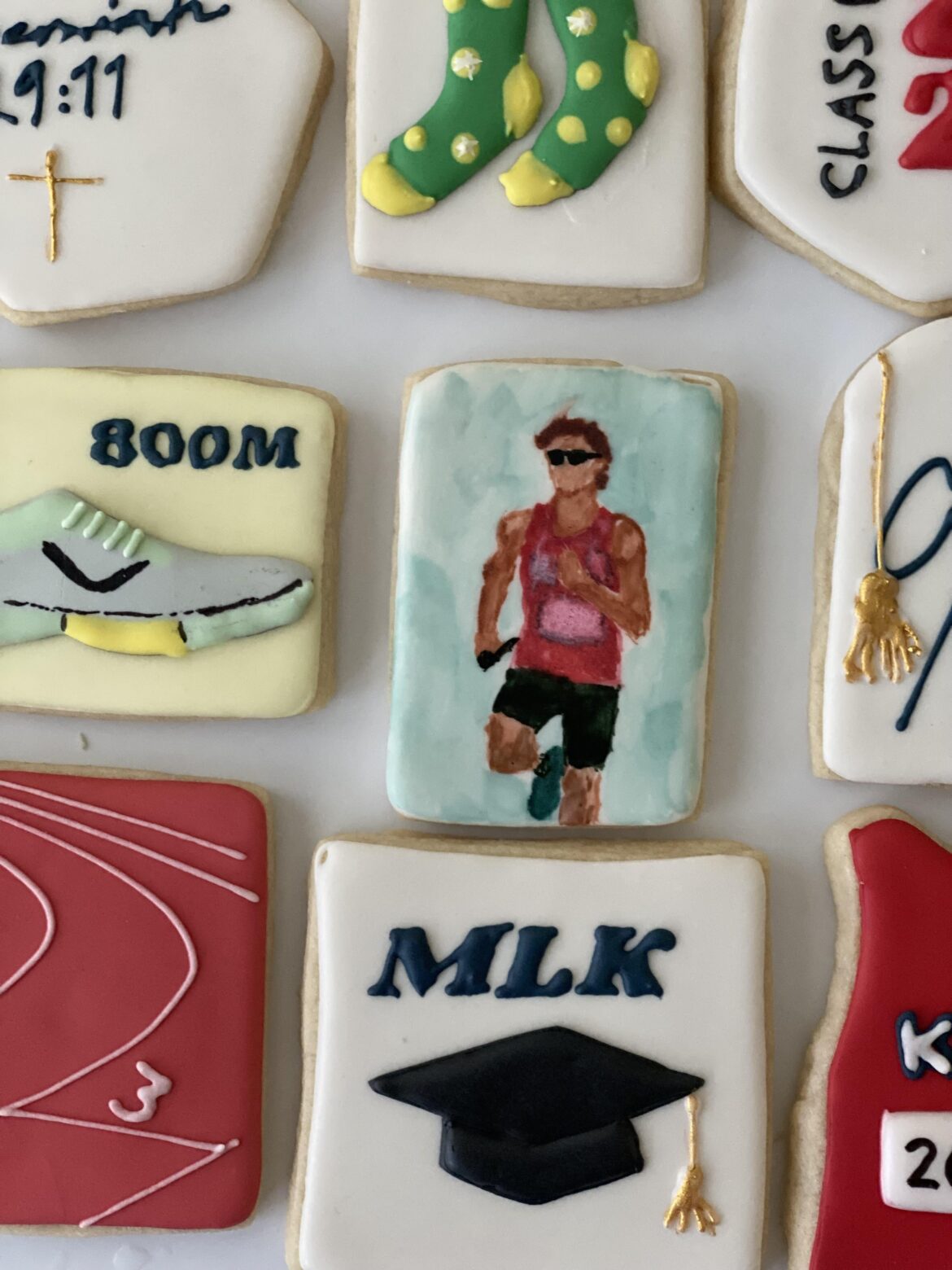 Had a graduation order and threw in a freebie portrait cookie