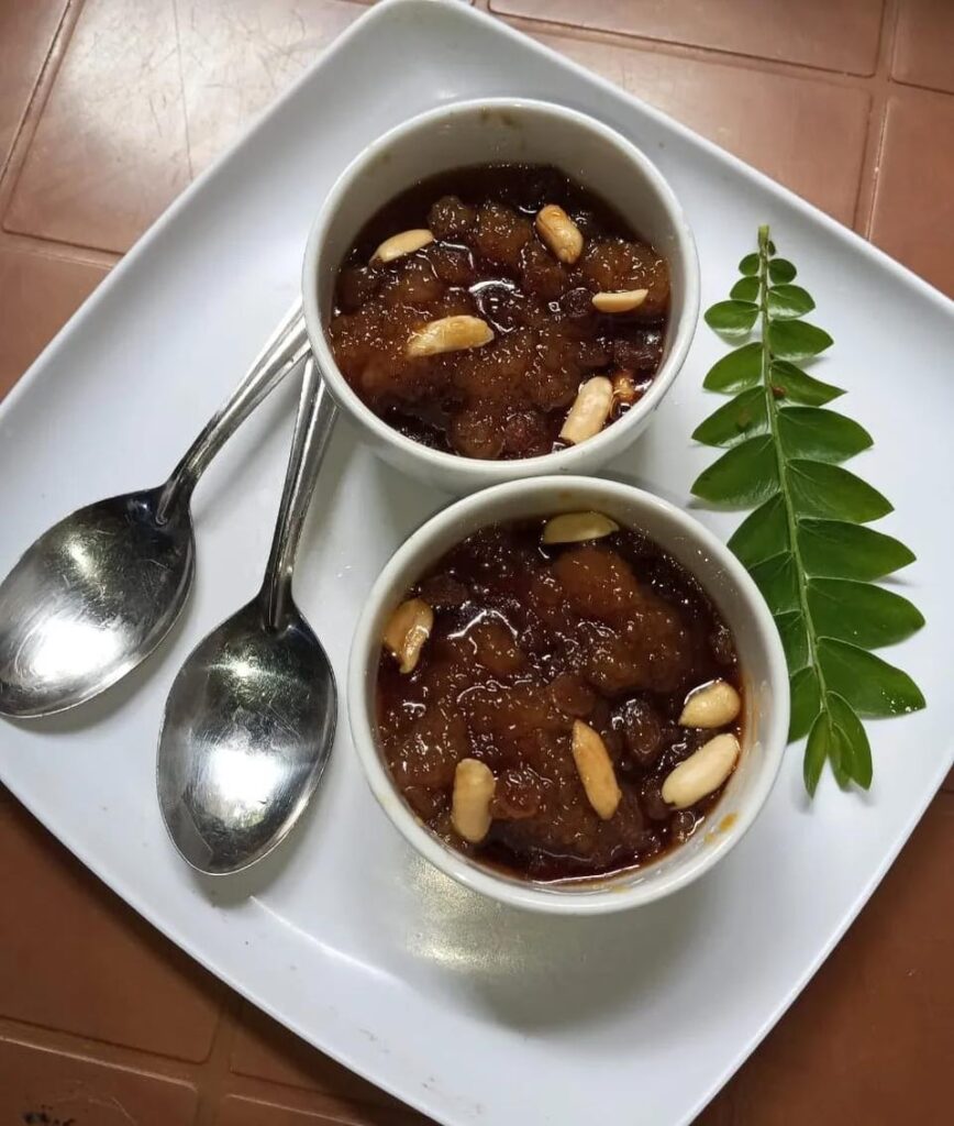 Sago dessert