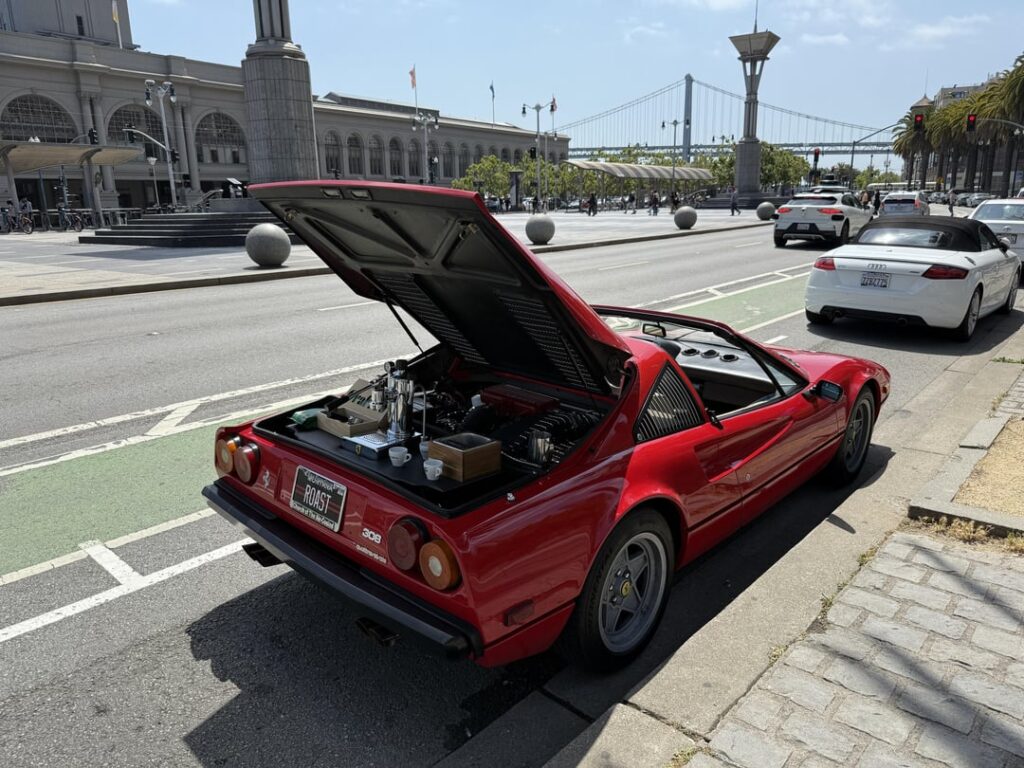 Stumbled upon this super cool setup in San Francisco