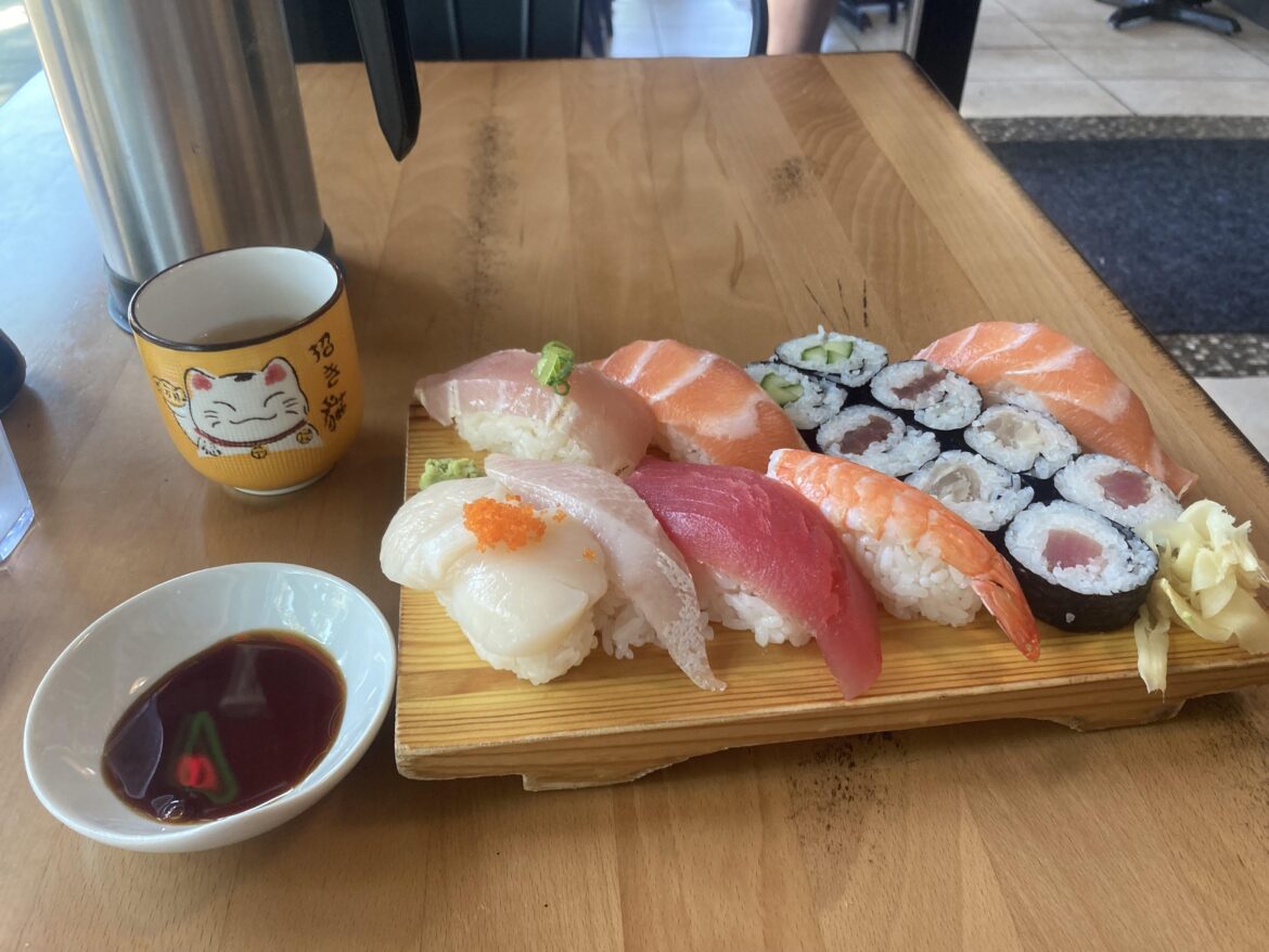 Hole in the wall sushi on my lunch break