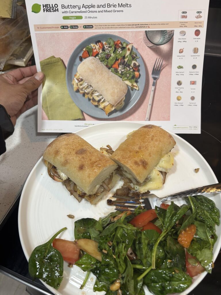 Buttery Apple & Brie Melts