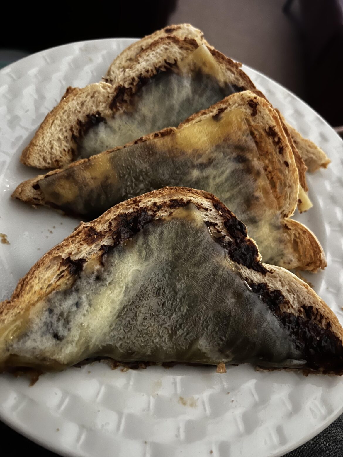 How much Vegemite is too much? (Toast with Cheese)