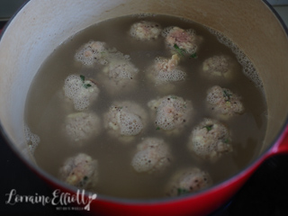 Sciusceddu Italian Meatball Broken Egg Soup