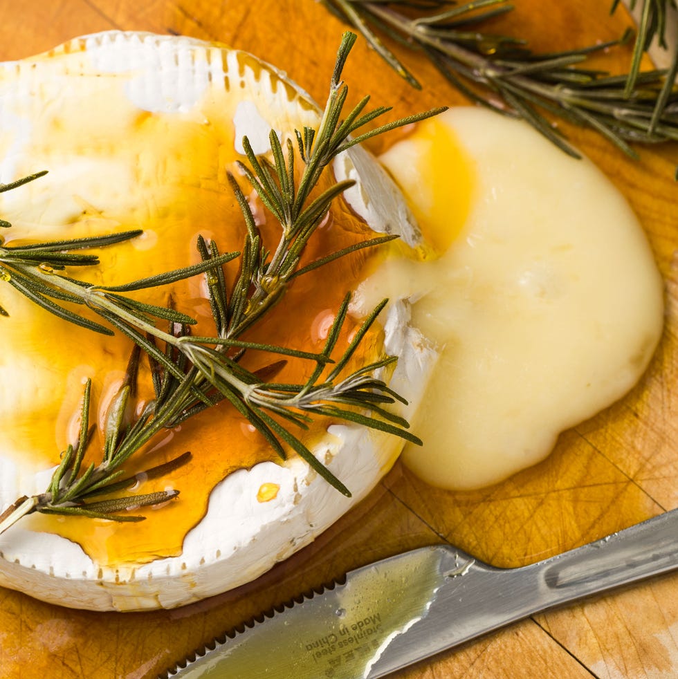 It takes a minute flat to dress up a wheel of brie; all it needs is a drizzle of honey and few sprigs of rosemary for a festive flair.
 Get the recipe on Delish.