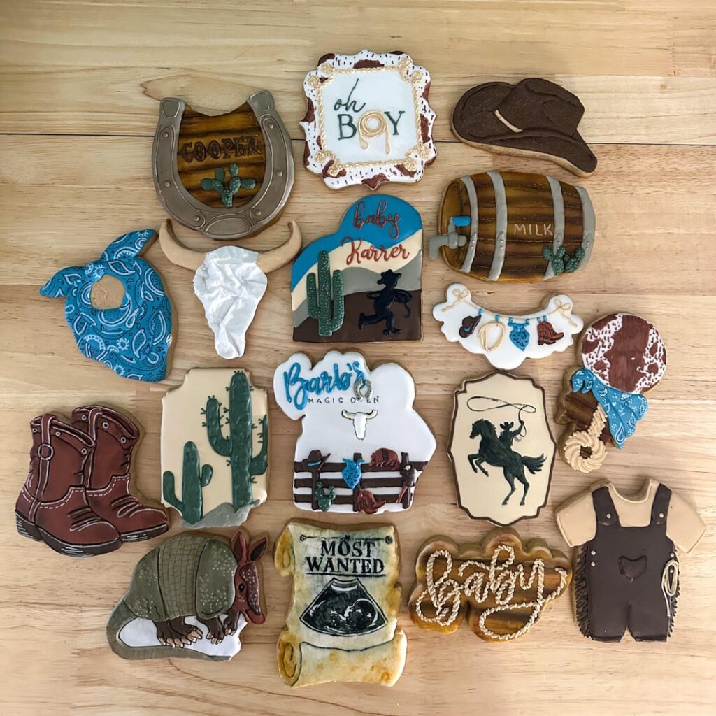 Western baby showers must be trending around here!