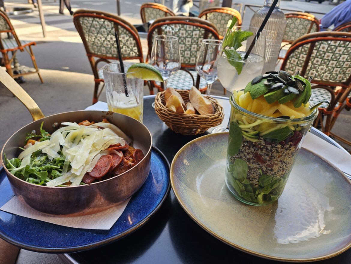 But the plates are right there...