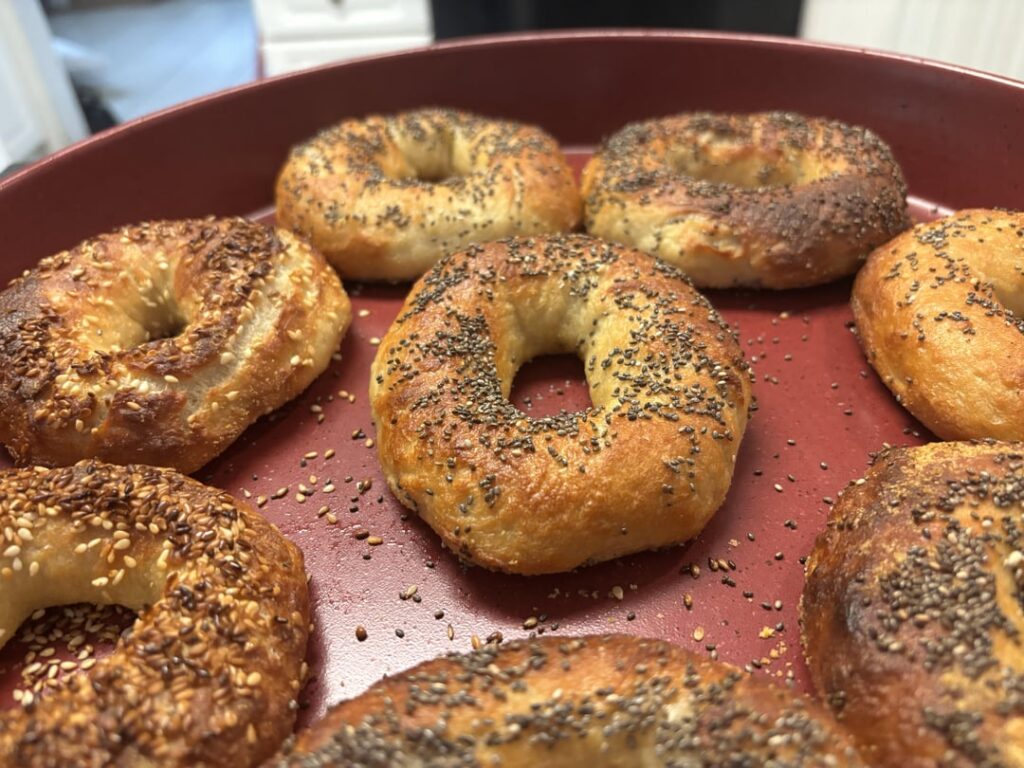 First to time at Bagels