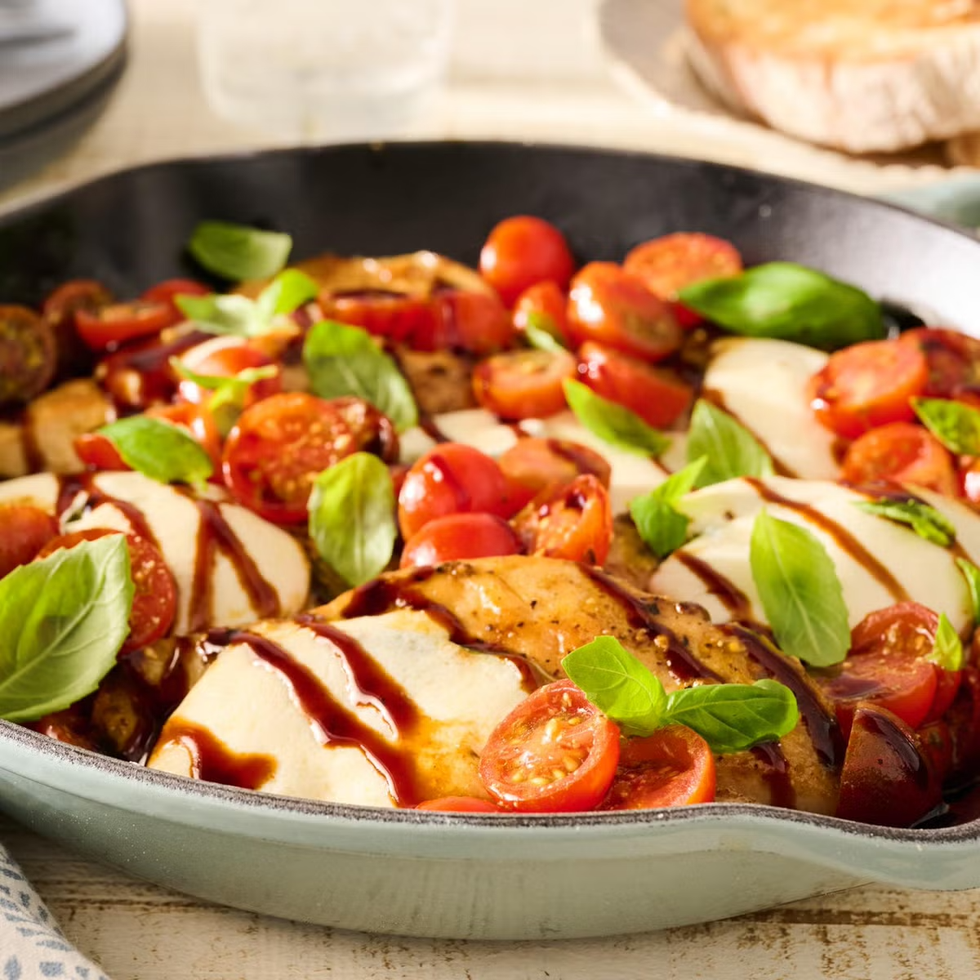 summer dinner recipes caprese chicken