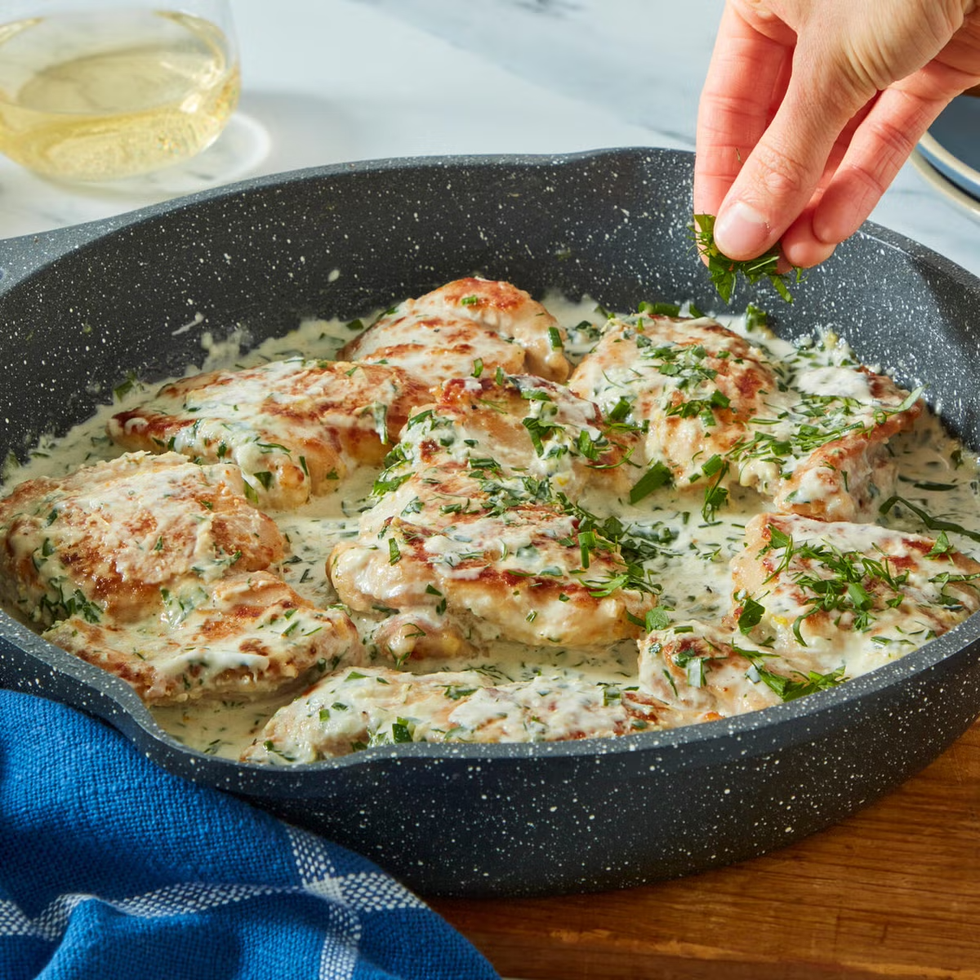 summer dinner recipes creamy lemon chicken