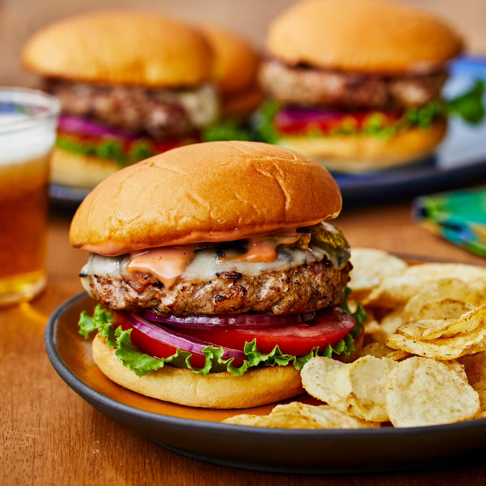 summer dinner recipes pork burgers
