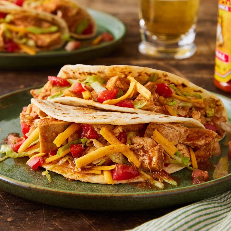 summer dinner recipes slow cooker chicken tacos