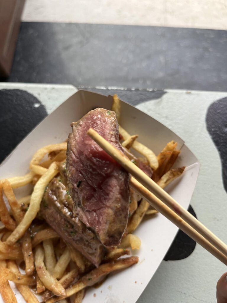 Steak Frites at Lori Jayne’s in Bushwick
