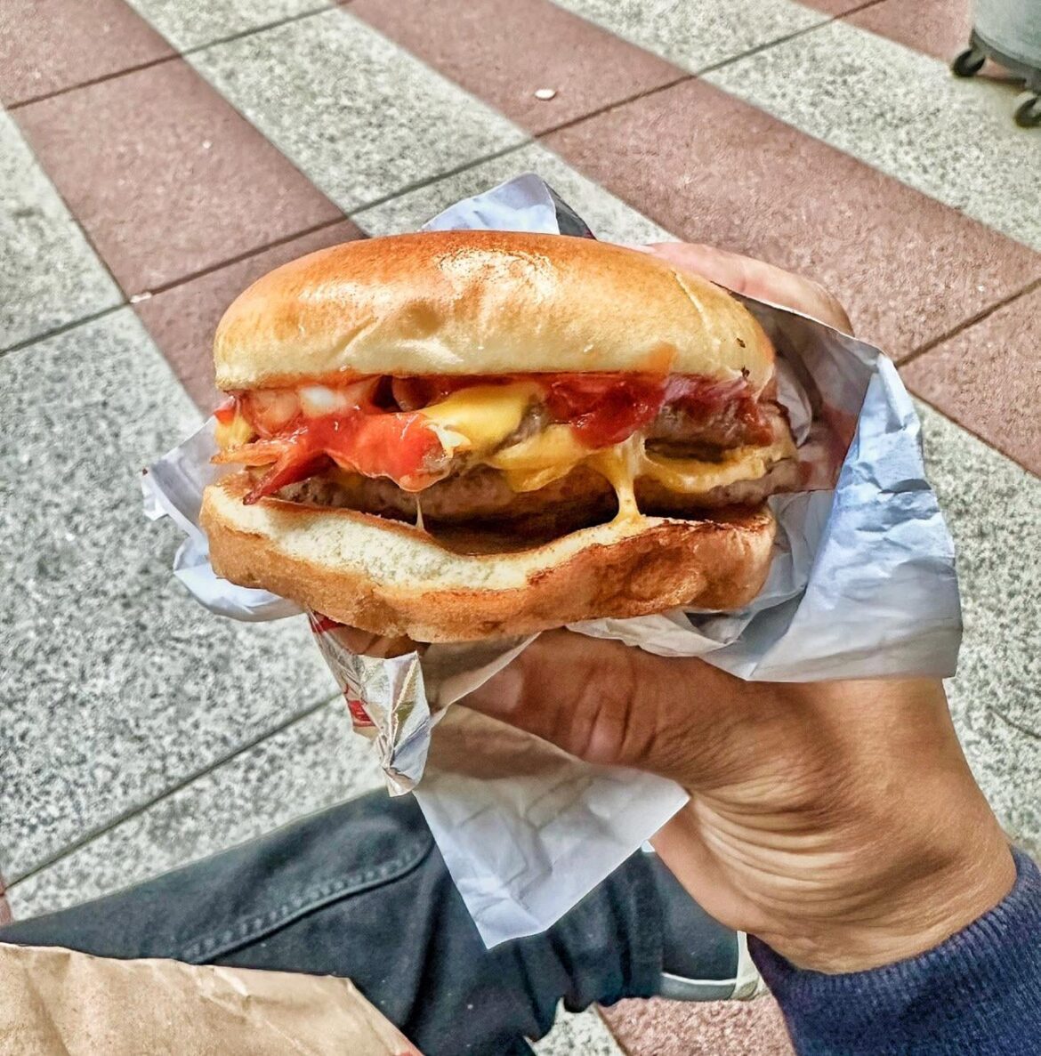 Son of Baconator - first time.