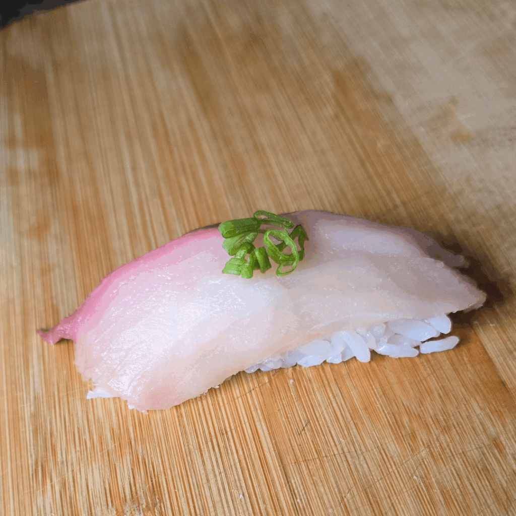 Ordered some yellowtail online and made some nigiri for Father's Day