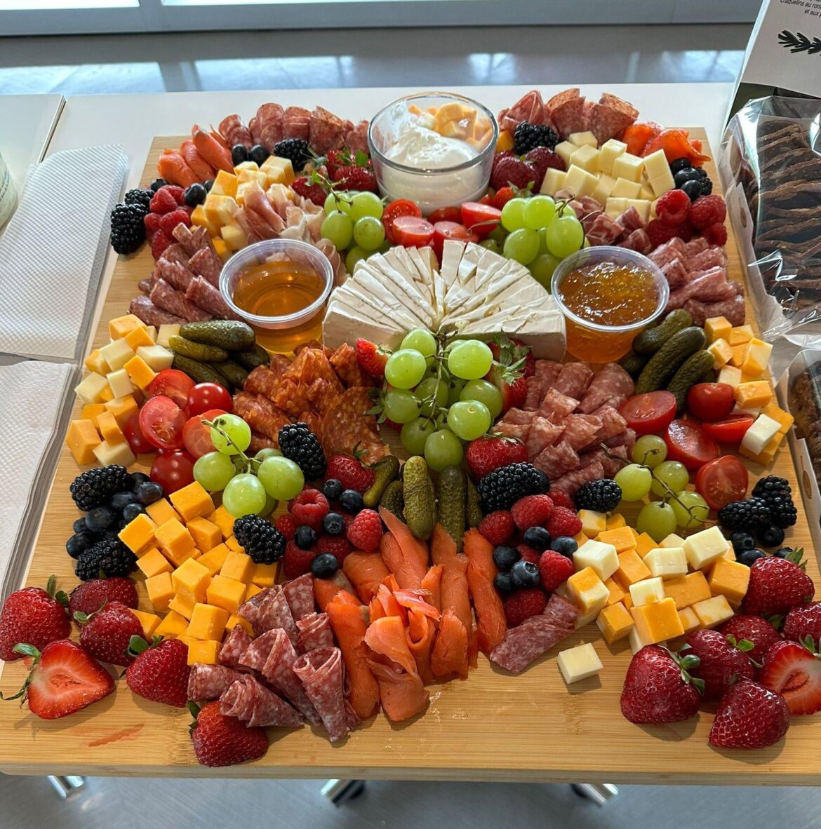 My first board I made for a work event. What do you think?