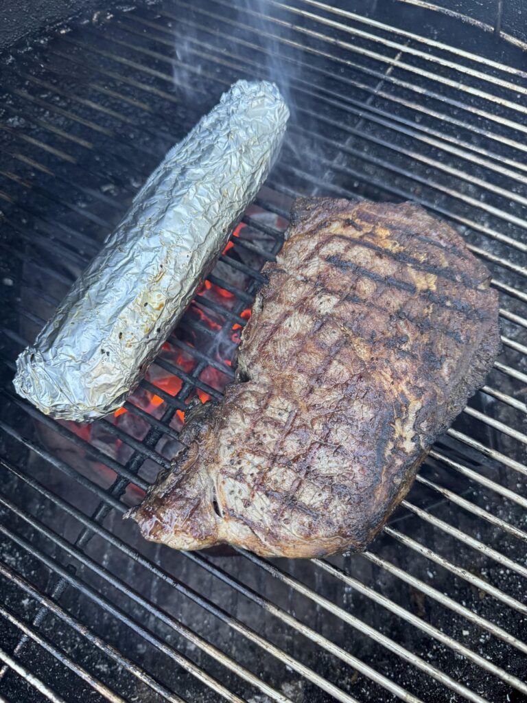Steak dinner for one