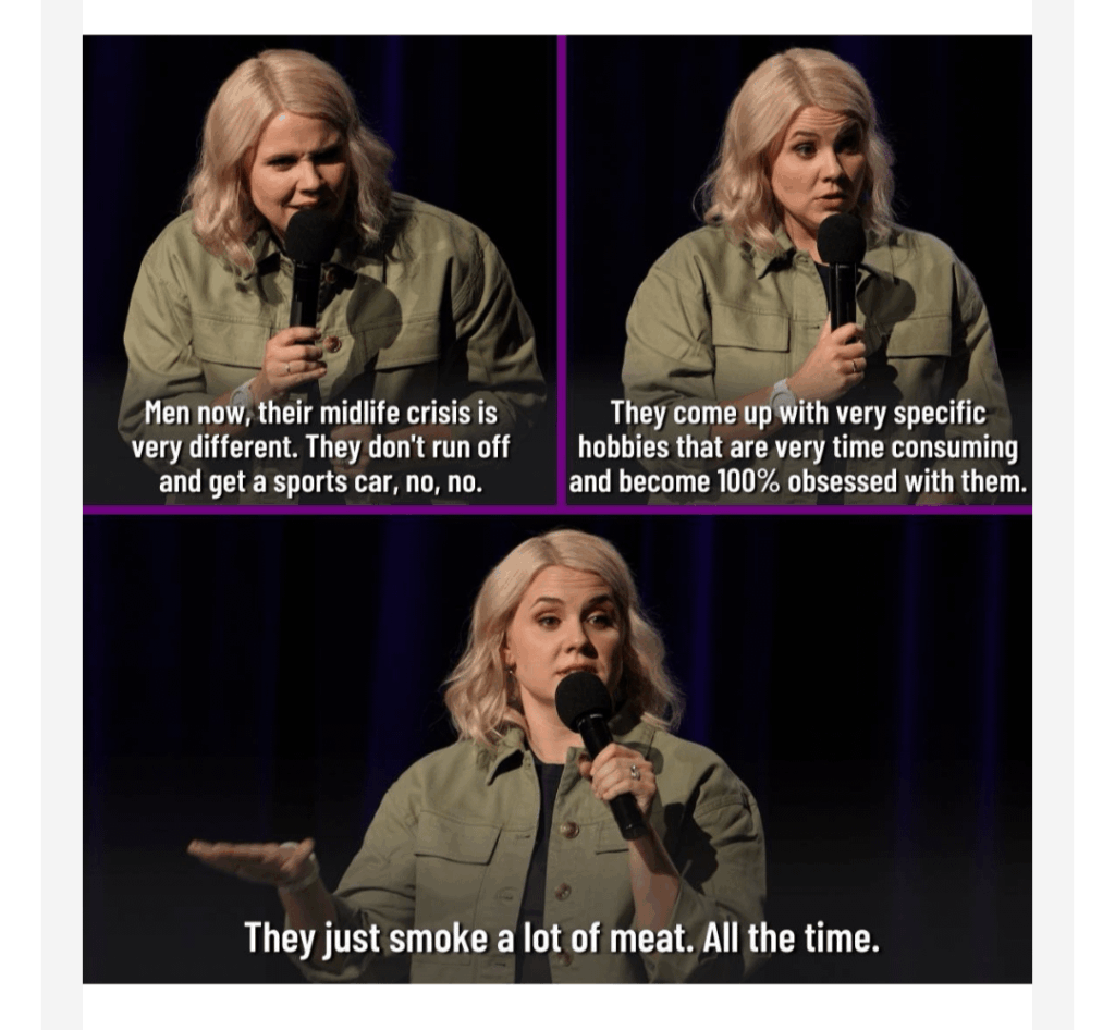 Men and their hobbies!