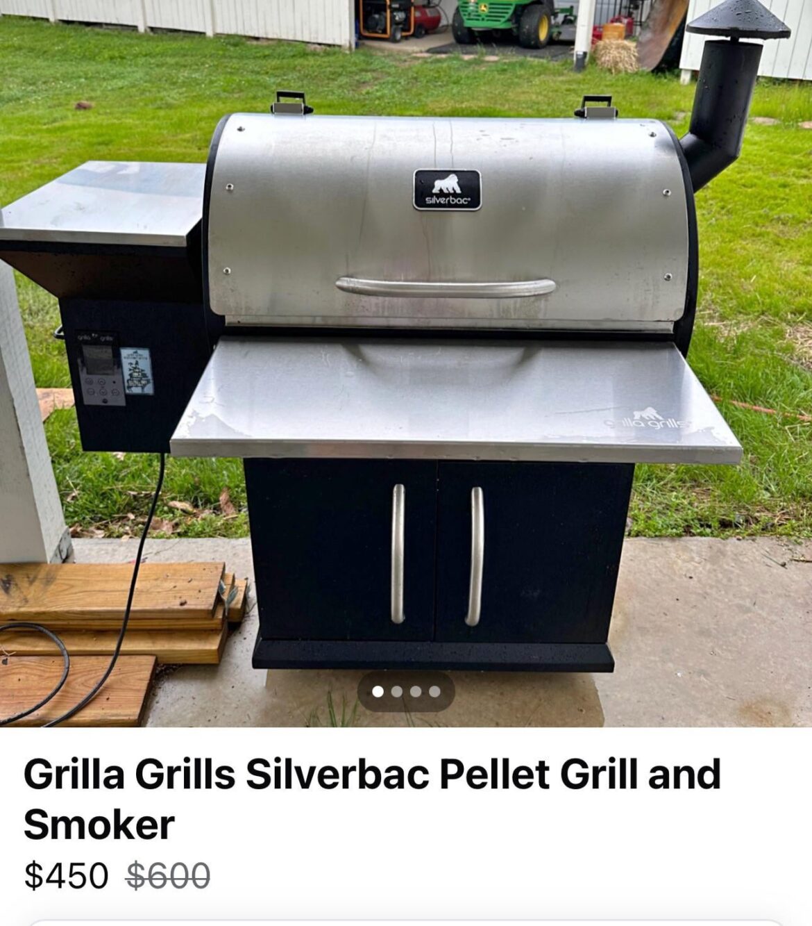 Grilla Grill Silverbac