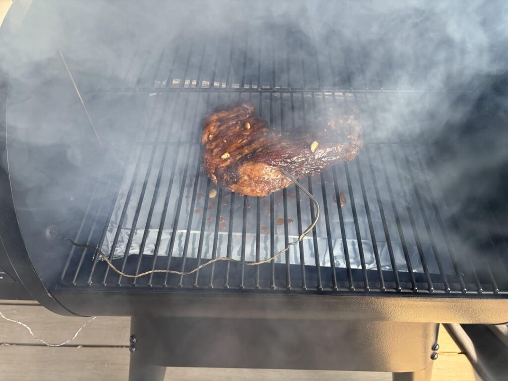 First Tri-Tip. Girlfriend said it looks like I smoked a cardinal
