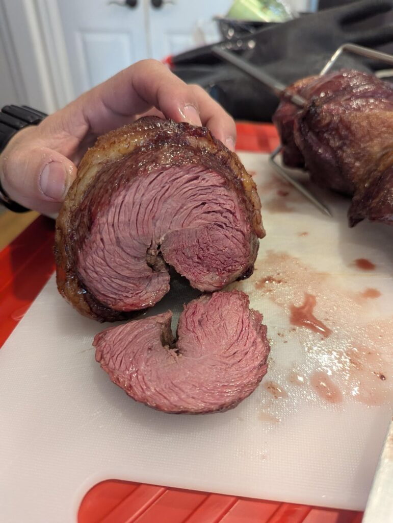 Picanha on the Joetisserie is such a killer combo