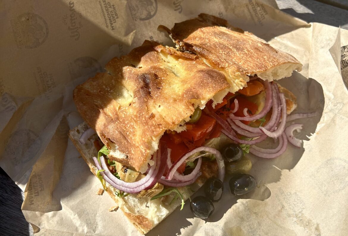 An Abundant Lunch at Ad Maiora