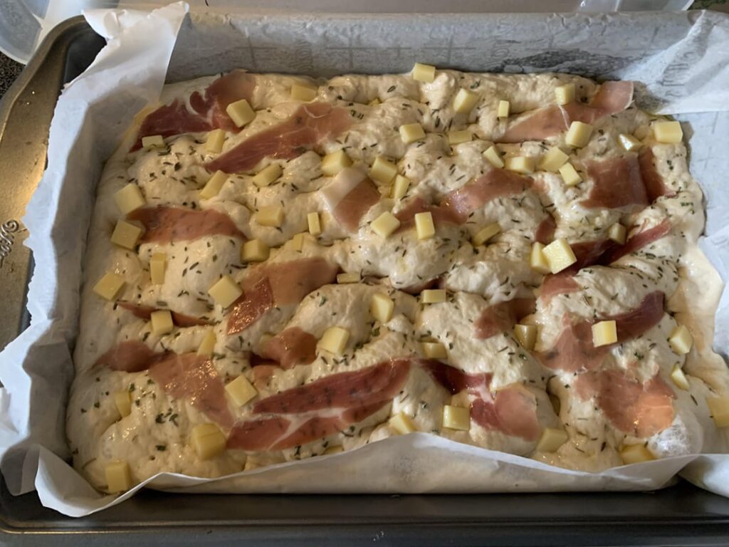 Update on the abandoned focaccia dough…