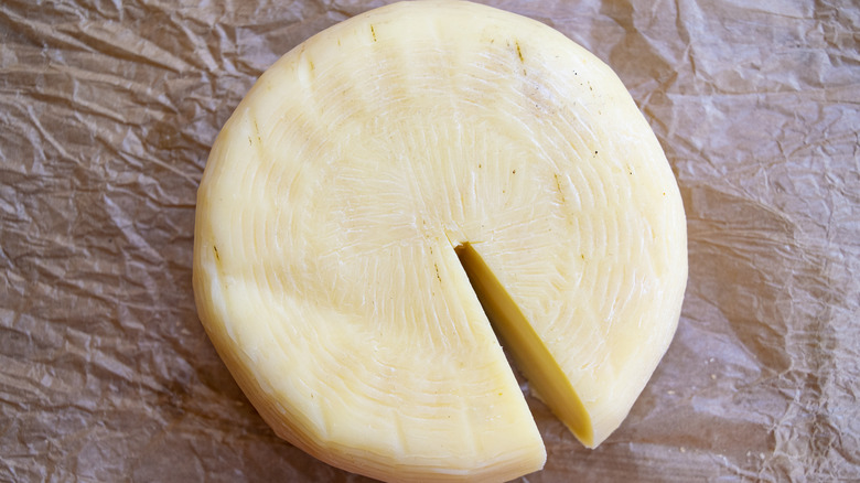 wheel of pecorino sardo