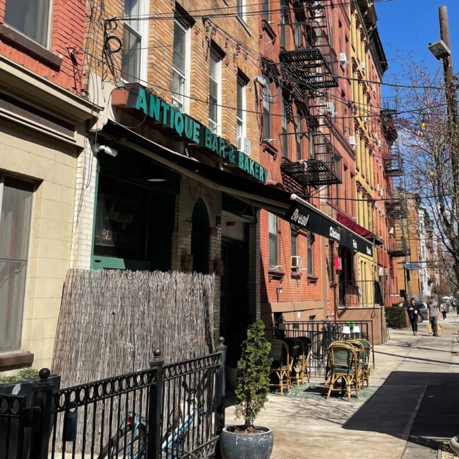 things to do willow avenue hoboken antique bar bakery