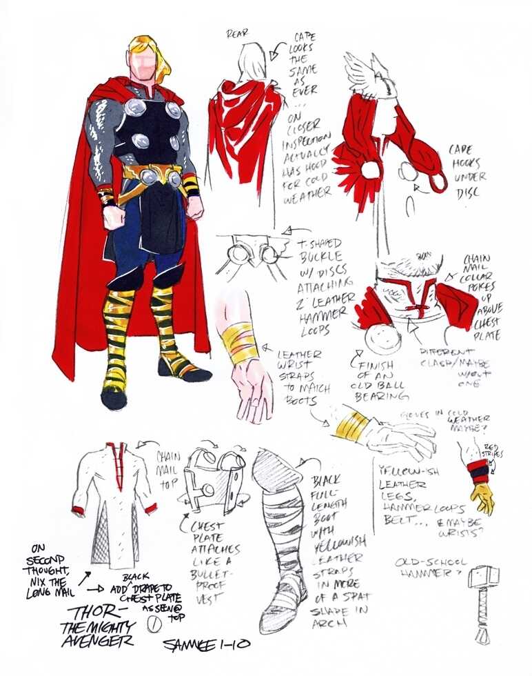 Sketches of Thor
