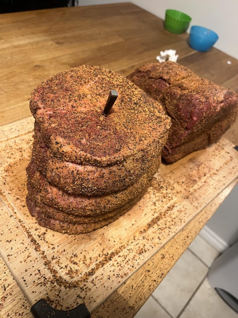 7lb chuck roast - poor man’s brisket