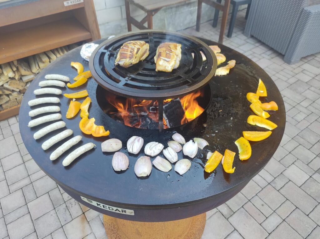 Today's family grilling