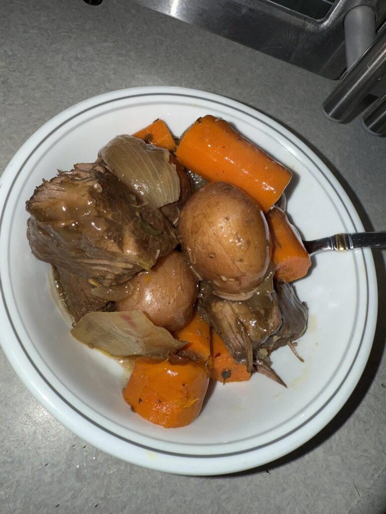 I made hands down the best pot roast I ever had. I made hands down the best pot roast I ever had.