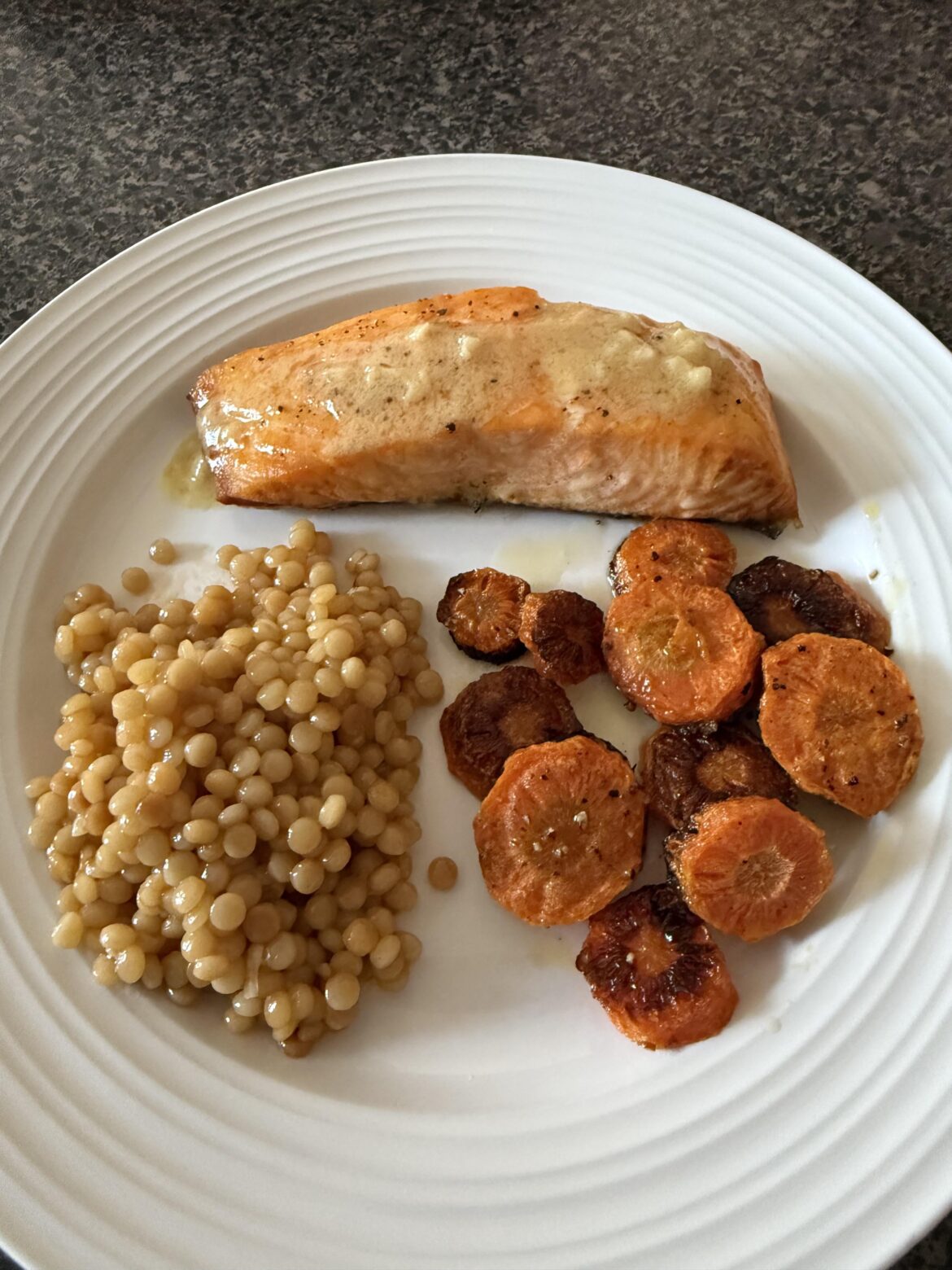 Seared Salmon with Lemon-Dijon Sauce…repeat!