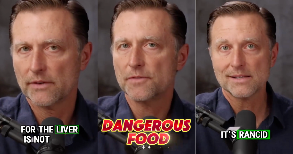 A Doctor Shared What He Thinks Is The Most Dangerous Food For Your Liver   It has residues of something called hexane, which is in gasoline. doctor talking about health