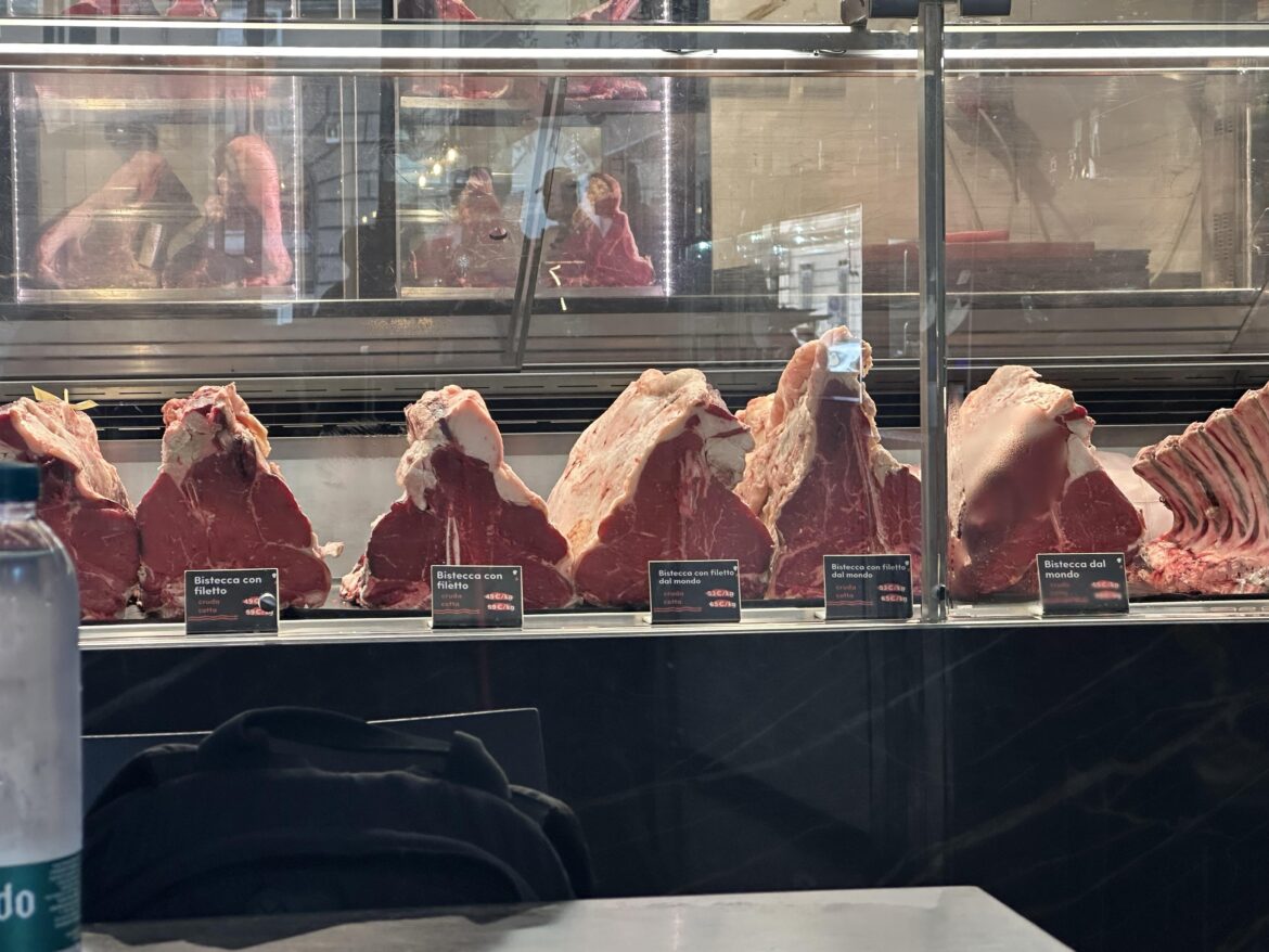 Absurd this is in the Rome train terminal