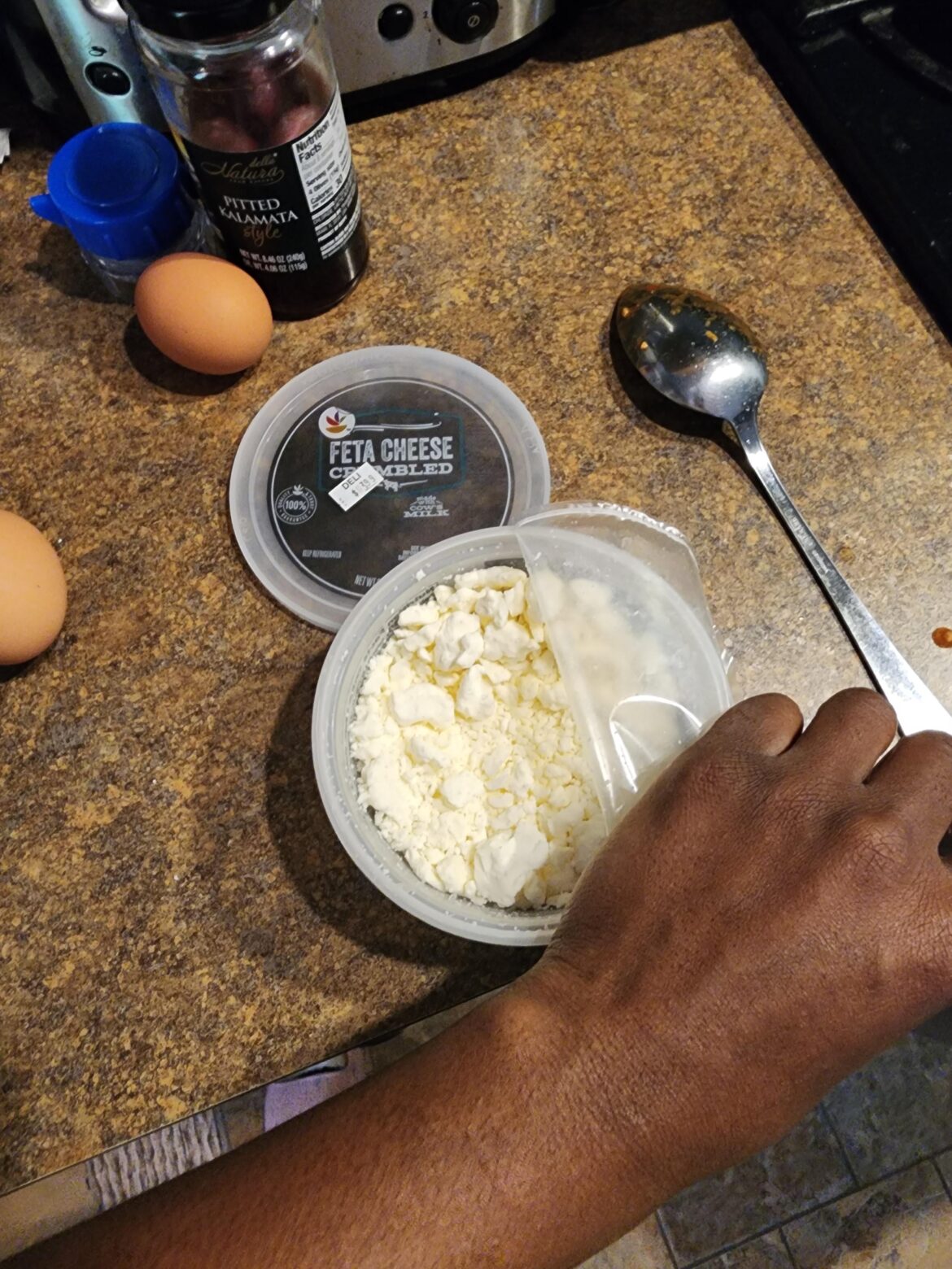 Bought this feta to make Shakshuka, now i gots this whole tub of feta, what else can i do with it?