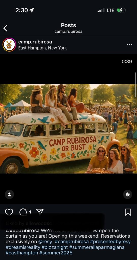 The Camp Rubirosa AI Campaign is really disappointing.