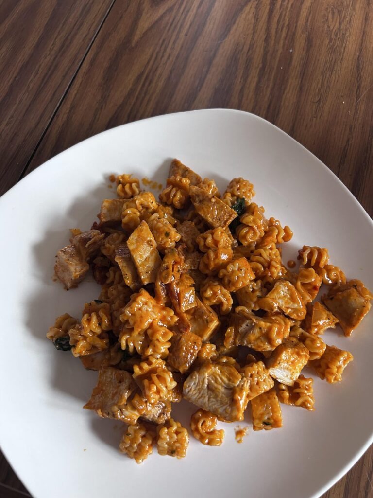 Name this chicken pasta!