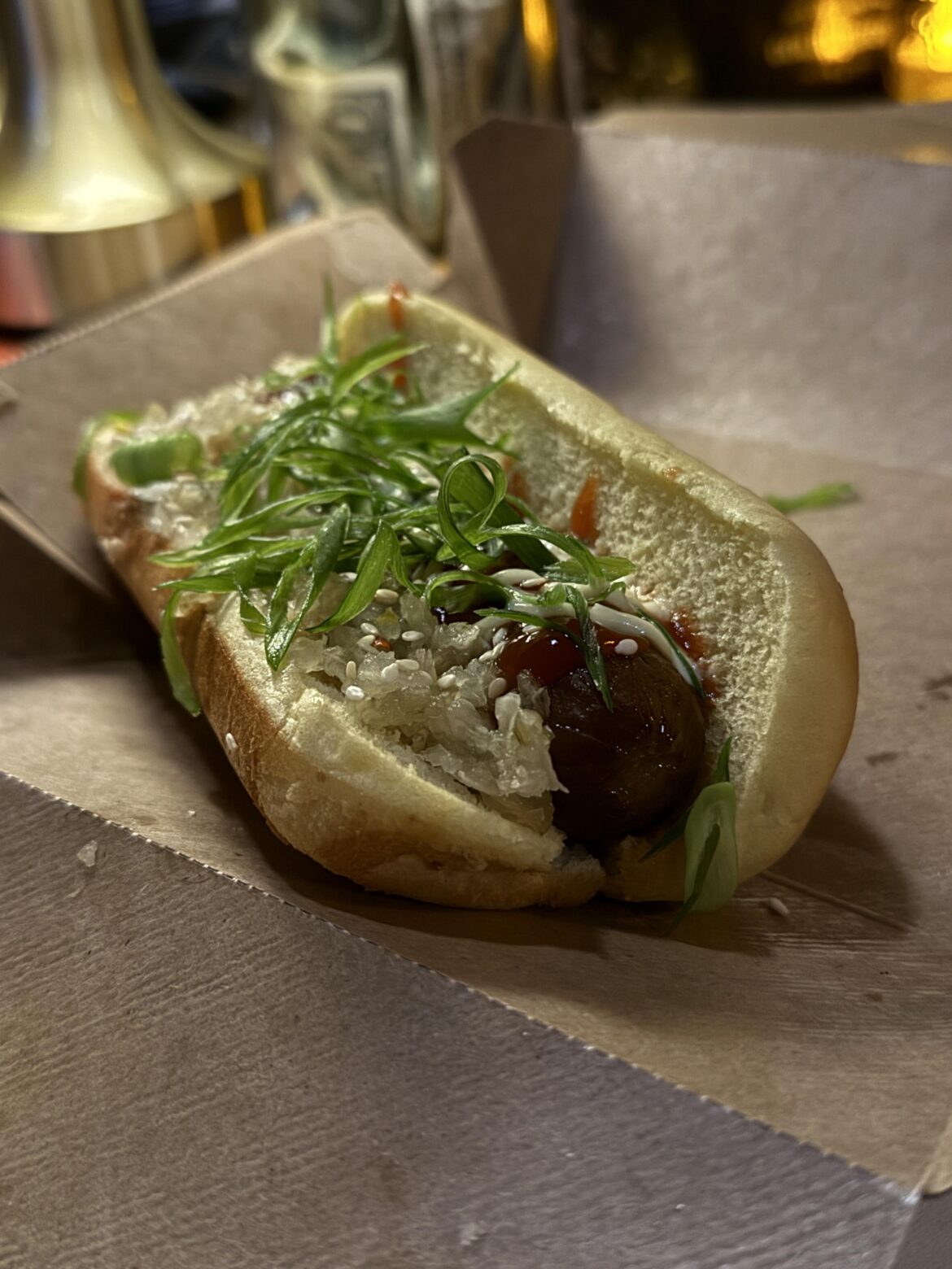 Speaking of hot dogs - Yellow Ranger late menu